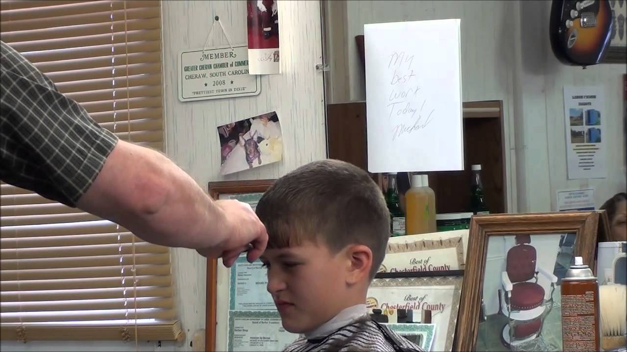 AWSOME SCHOOL KID HAIR STYLE FANTASTIC CUT SOOOO EASY.