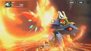 SD Gundam G Generation Eternal - Golden Knight Attacks