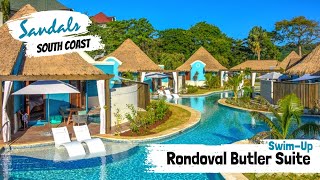 SwimUp Rondoval Butler Suite RSUP | Sandals South Coast, Jamaica | Walkthrough Tour & Review 4K