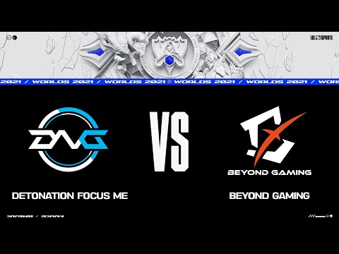 DFM vs. BYG | Play-In Groups | 2021 World Championship | DetonatioN FocusMe vs. Beyond Gaming (2021)