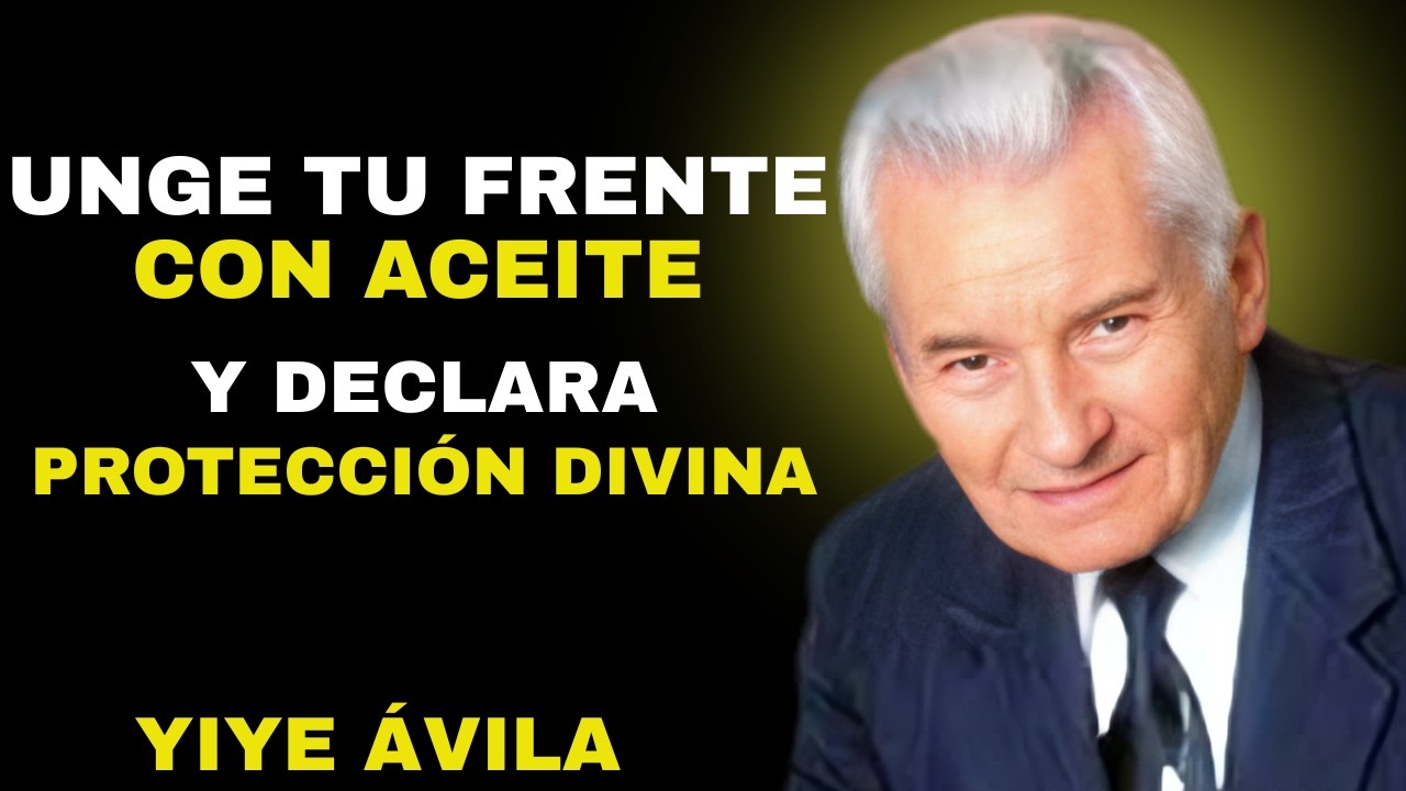Unge tu frente con aceite y declara esta poderosa oración de protección espiritual