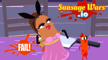 Sausage Wars.io Gameplay walkthrough part-3