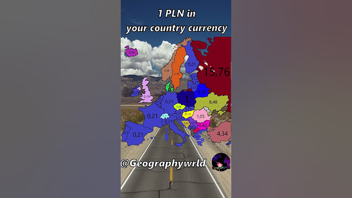 1 PLN in your country currency