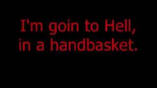 Vignette de la vidéo "Voltaire - Hell in a handbasket (Lyrics)"