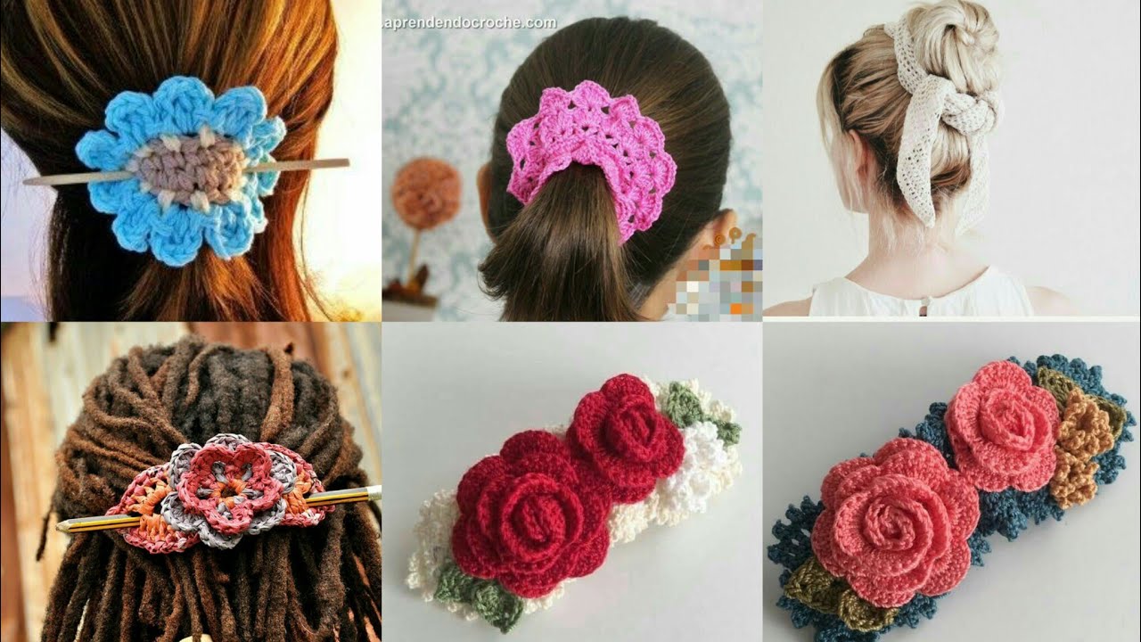 260 Best Crochet Hair Accessories ideas