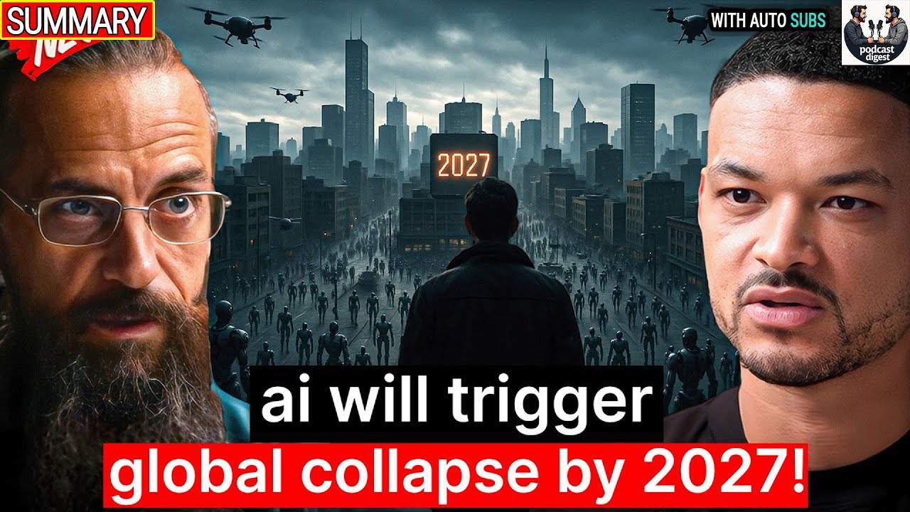 Доктор Роман Ямпольский: Искусственный интеллект спровоцирует глобальный коллапс к 2027 году и ун...