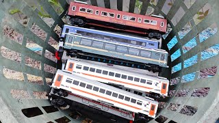 Mulung mainan kereta api Indonesia, merakit diorama dadakan, ada yang baru baru nih😁😁😁