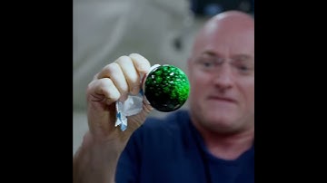 water drop in space -NASA