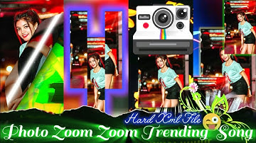 PHOTO ZOOM ZOOM BHOJPURI HARD XML || NEW TRENDING  SONG HARD XML FILE || BY YT RANA XML KING 👑🥰
