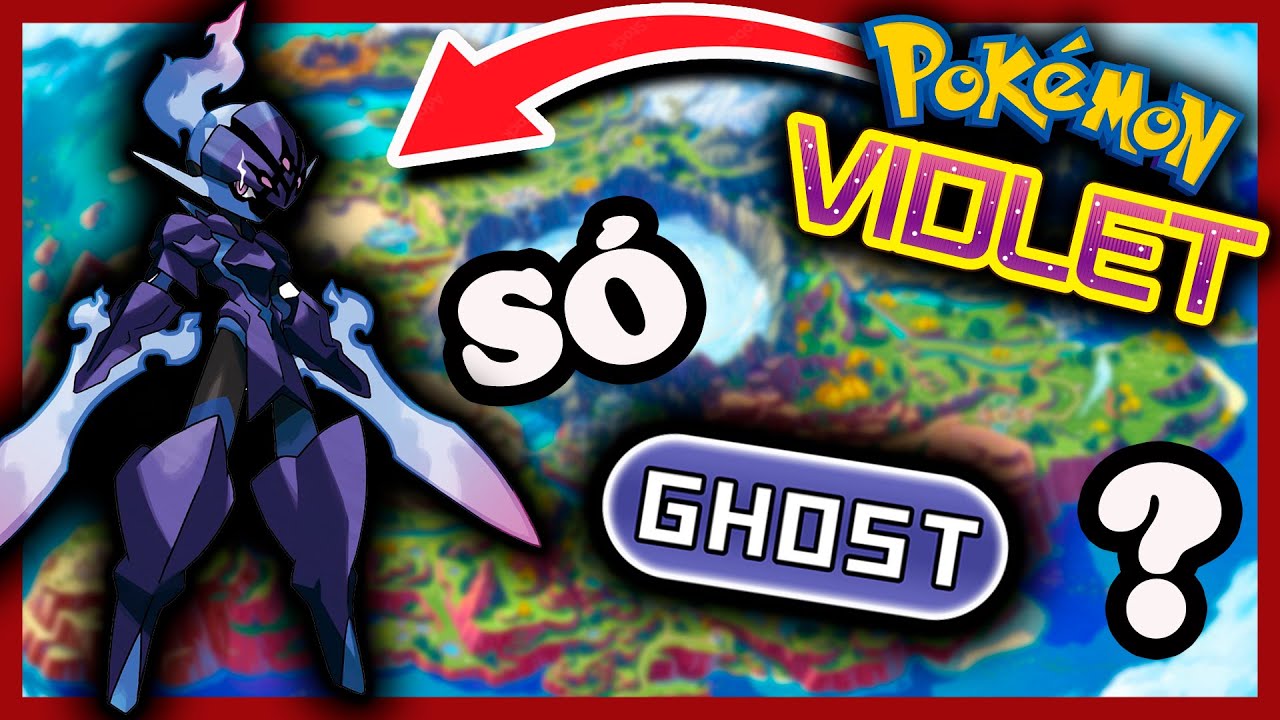 Dá pra ZERAR Pokémon VIOLET SÓ com o Tipo FANTASMA? - Desafio