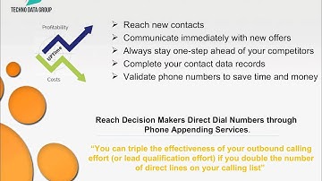 Phone Appending Services