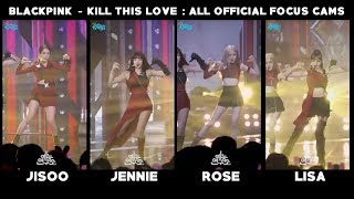 Blackpink - Kill This Love All Official Focus Cams Fancams Full Hd 1080P