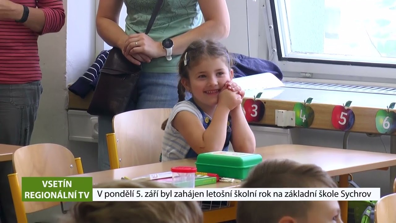 VSETÍN: V pondělí 5. září byl zahájen letošní školní rok na základní škole Sychrov