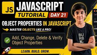 Javascript Object properties easily explained in 12 mins | Code With Mahesh #coding #javascript