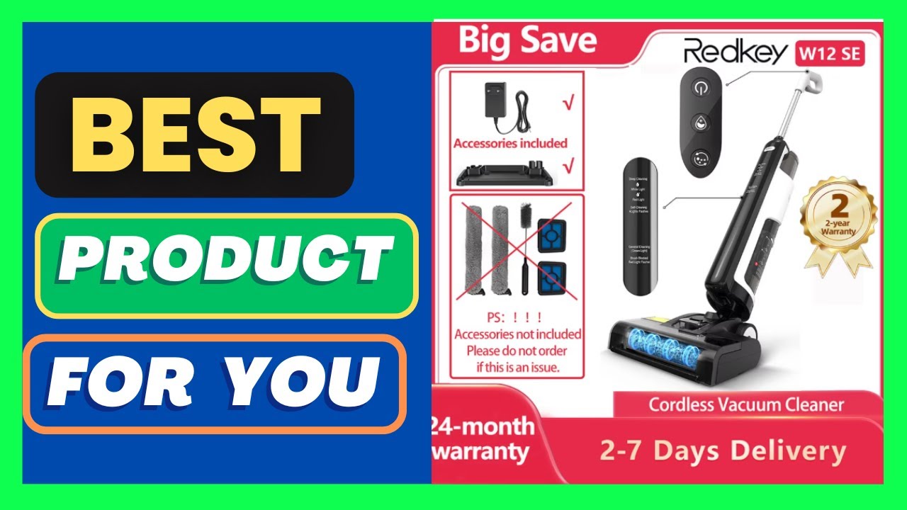 Redkey W12 SE Cordless Wet Dry Vacuum