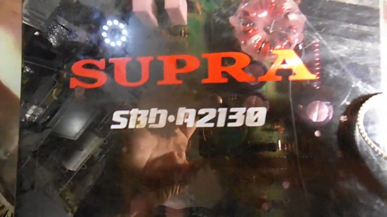 Усилитель автомобильный supra