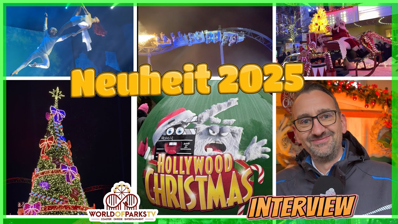 Movie Park Hollywood Christmas 2025 - Movie Park Germany - Alle Infos & Neuheiten zur Winter Öffnung