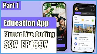 [Flutter] Flutter Live Coding EP1897 (Education App Part 1) Wealth
