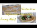 Easy Homemade Baked Tortillas. Quick, Healthy, Lazy Taco Dinner. Gluten free