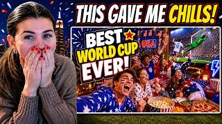 Brit Reacts to Best Sleepover ever! (American World Cup 2026 Song)