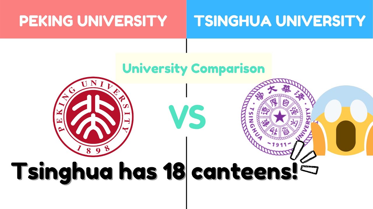 Tsinghua has 18 canteens! Peking University vs Tsinghua University Comparison