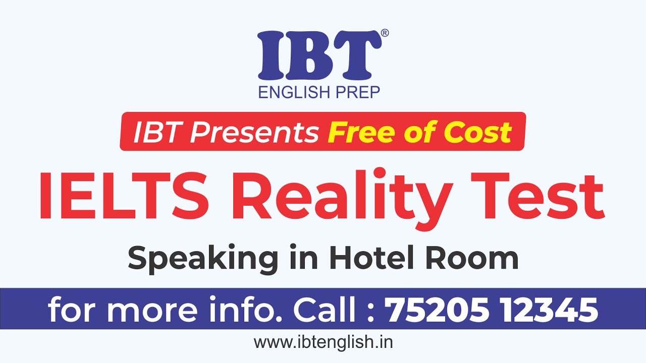 Free of Cost Reality test conducted by IBT