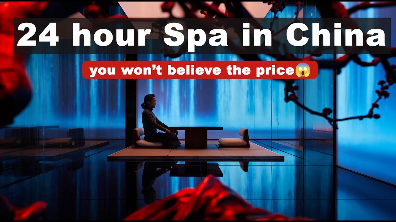 Вы не поверите, сколько стоит этот круглосуточный спа-салон в Китае! Безлимитная еда, напитки и р...