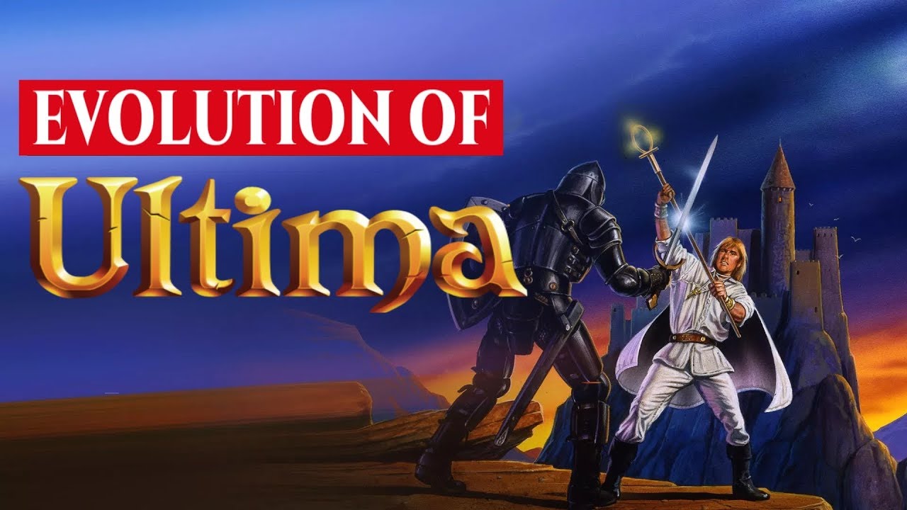 Evolution of Ultima (1979 - 2021) Ultima main series comparison history -  retro RPG PC DOS Apple 