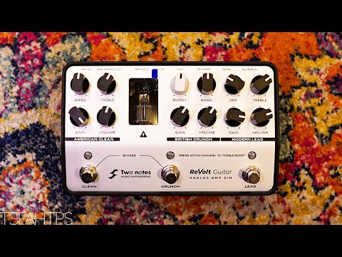 Two Notes ReVolt Guitar - into a Poweramp - YouTube