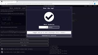 Basic Javascript (50/111) | Local Scope and Functions | freeCodeCamp