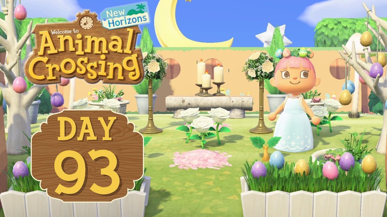 EASTER FAIRY GARDEN | Animal Crossing: New Horizons - Day 93 Gameplay