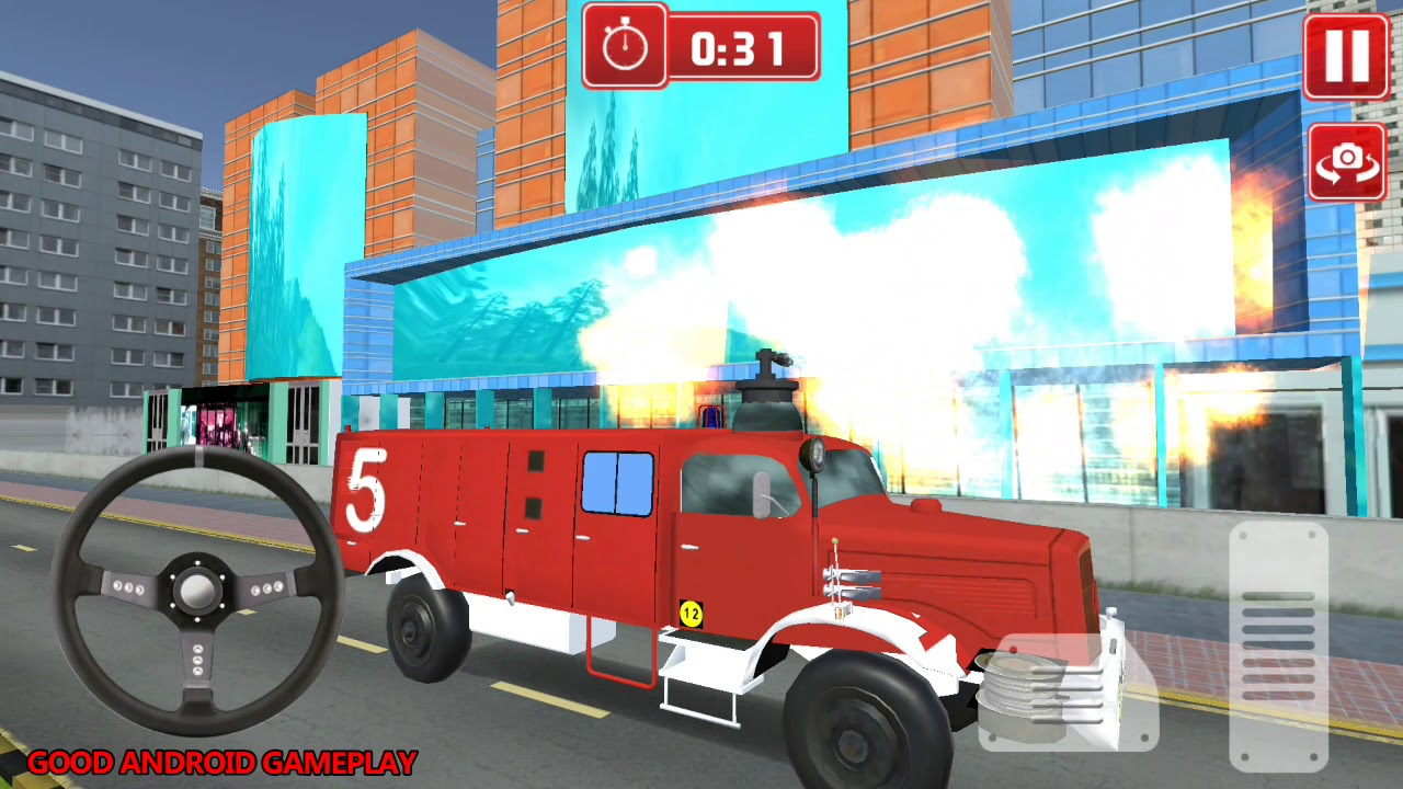 Fire Engine Truck Simulator 2018 - New Firetruck Unlocked Android Gameplay FHD