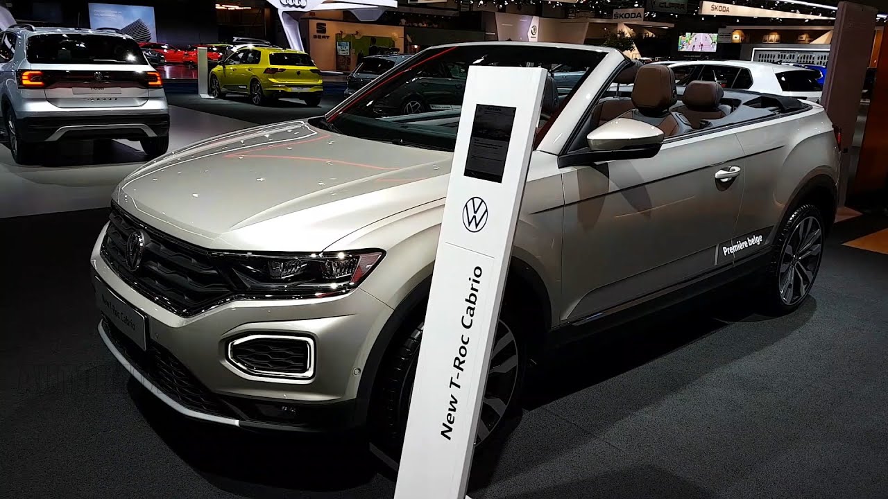 All-new 2020 volkswagen t roc cabriolet