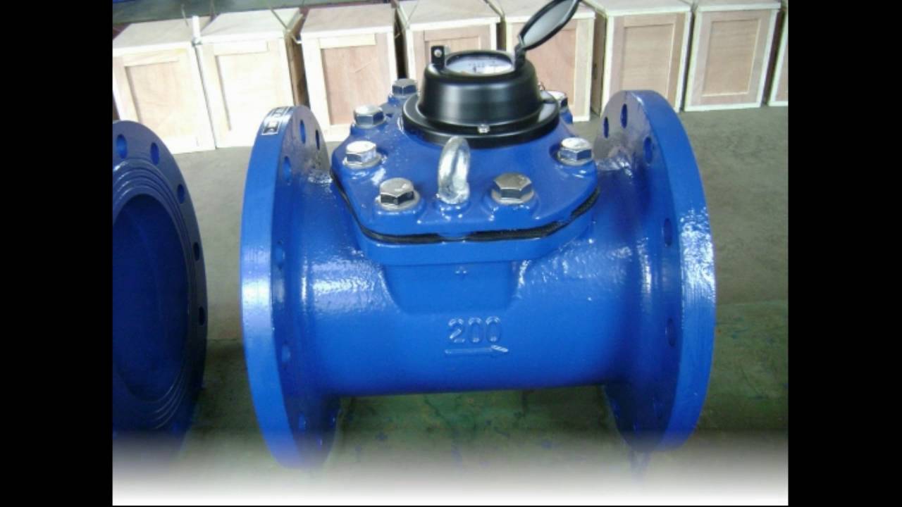 LXLC 200 paddle wheel water meter
