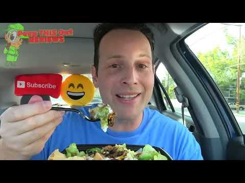 Del Taco® | Signature Turkey Taco Salad Review! 🦃 🌮