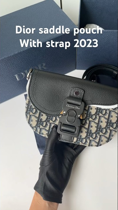 DIOR Saddle Pouch With STRAP Unboxing [$1,750] 