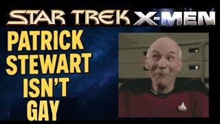 Patrick Stewart Isn't Gay - Star Trek Captain Picard Actor Is Straight Profile