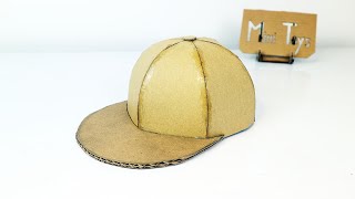 How To Make A Snapback Cap From Cardboard