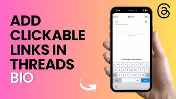 How To Add Clickable Links In Threads Bio