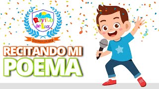 👦🏻👧🏻🎤Recitando mi poema👦🏻👧🏻🎤