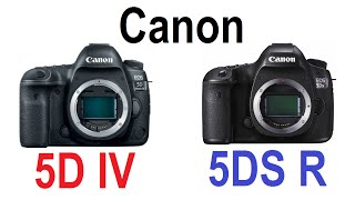 Canon EOS 5D Mark IV vs Canon EOS 5DS R