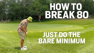 You Don’t Need Every Club to Break 80 Like a Real Man