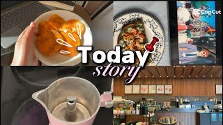 7AM RAINY DAY MORNING ROUTINE🌸🌧 l STUDY FRENCH AND LITTLE WALK a calm cozy rainy day #rain #c
