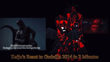 Godzilla & Mutos+??? React To Godzilla 2014 In 2 Minutes (by@slick4785) {remake}