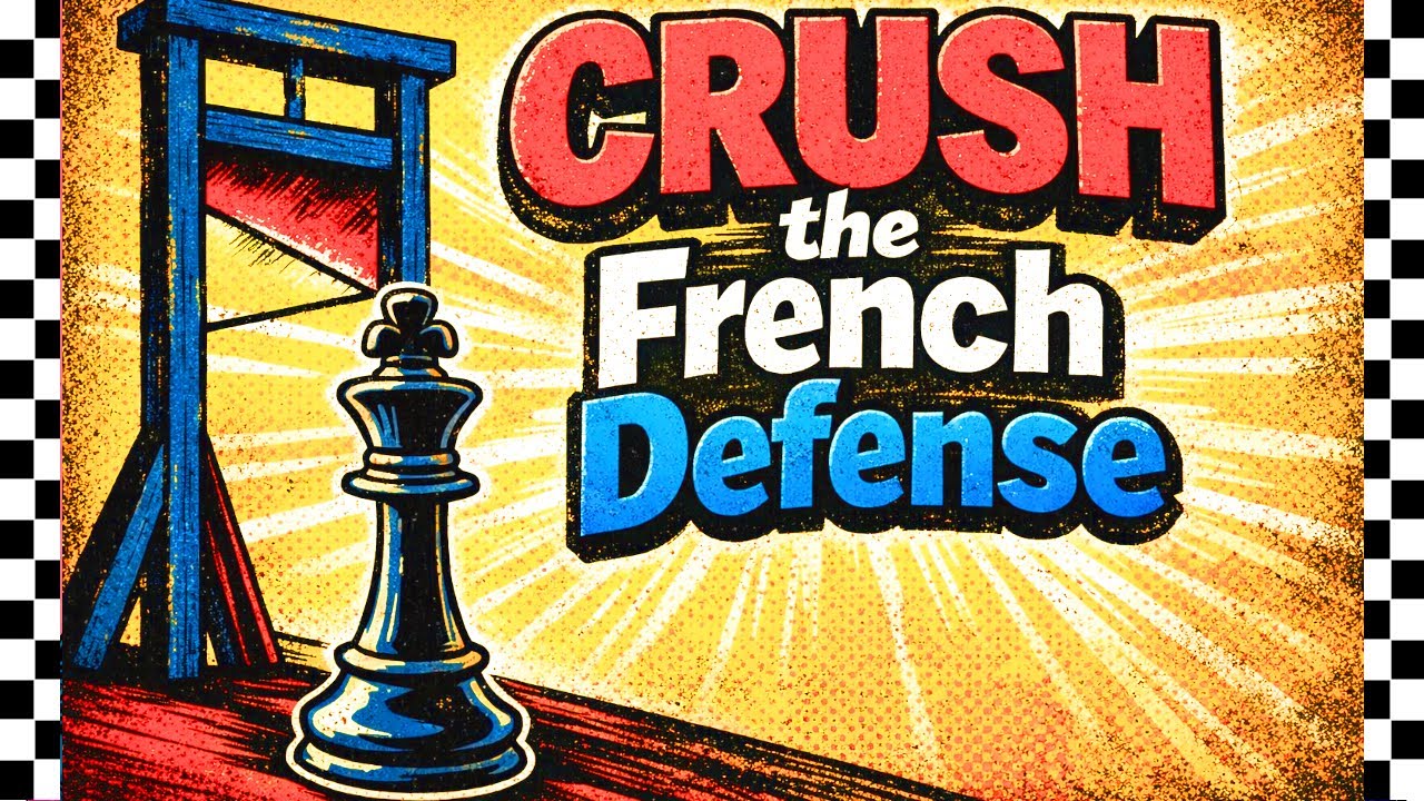CRUSH the French Defense as White - YouTube
