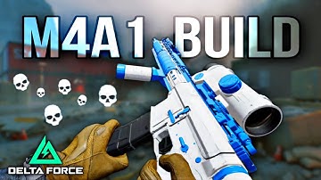 Delta Force Mobile M4A1 Loadout Build | Zero Recoil M4A1 Build Best Loadout Delta Force Mobile