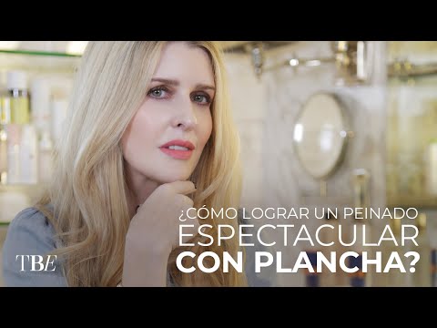 ¿Cómo lograr un PEINADO ESPECTACULAR con PLANCHA? | The Beauty Effect