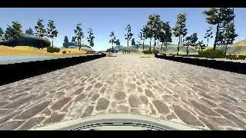 Behavioral cloning project video output