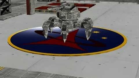 Red Star battle hexapod test 2