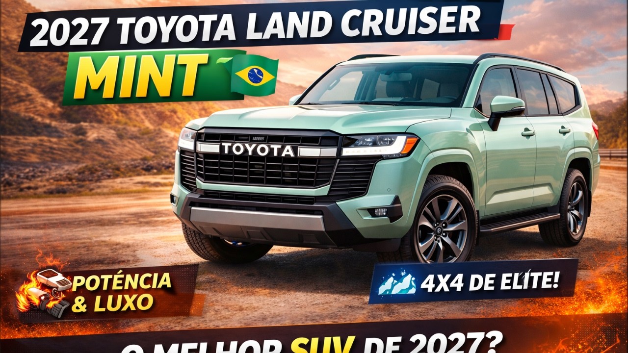 2027 Toyota Land Cruiser Mint First Look | Brazil Specs, Hybrid Power & Luxury 4x4 Review